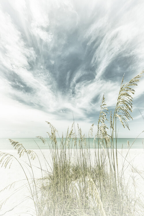 Плакат Calmness on the beach | Vintage