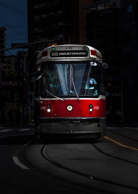 Плакат The 505 Dundas Streetcar Color Version No 1
