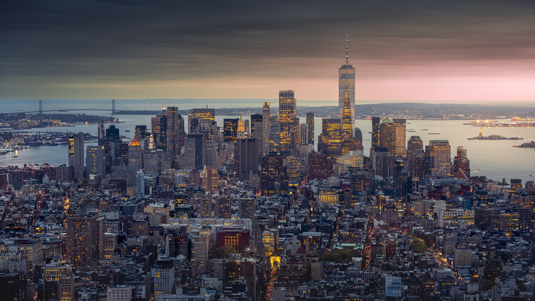 Poster Manhattan Citylights