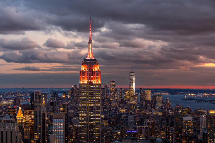 Poster New York At Dusk