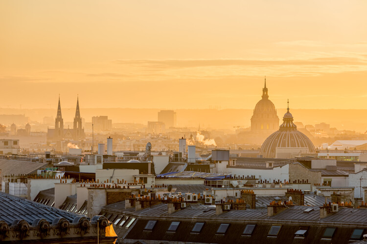 Poster Early Morning In Paris