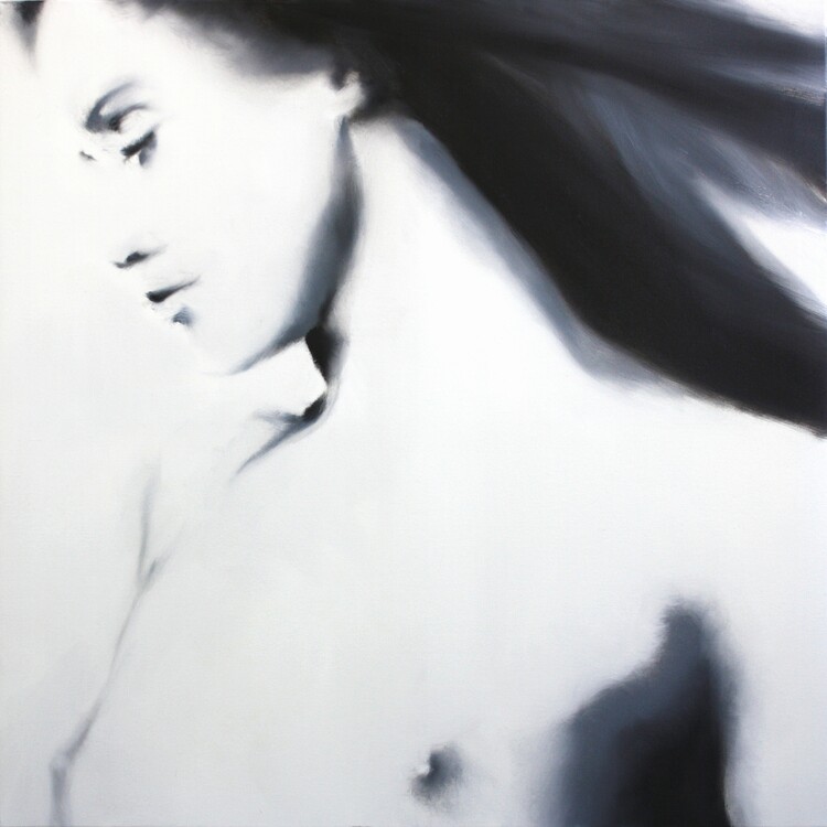 Poster Karla in white