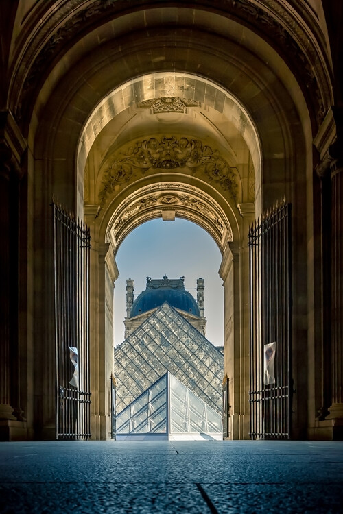 Poster Louvre Gate
