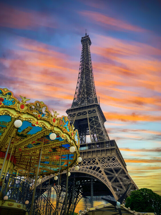 Poster Paris, Eiffel tower