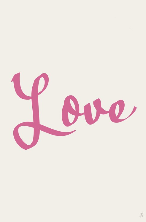 Плакат Love