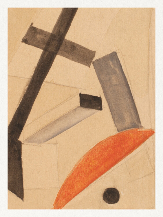 Poster Abstract Composition No.3 - El Lissitzky