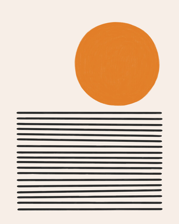 Poster Minimalist Sea Landscape