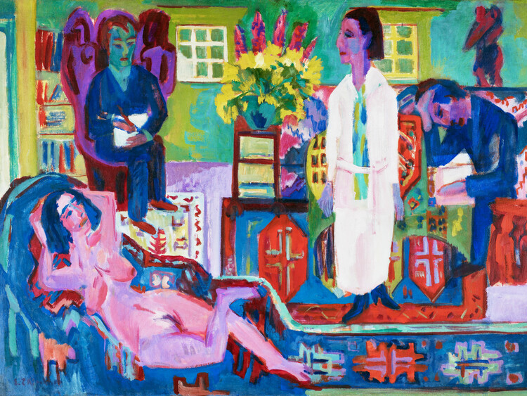 Bild auf Leinwand Modern Bohemia