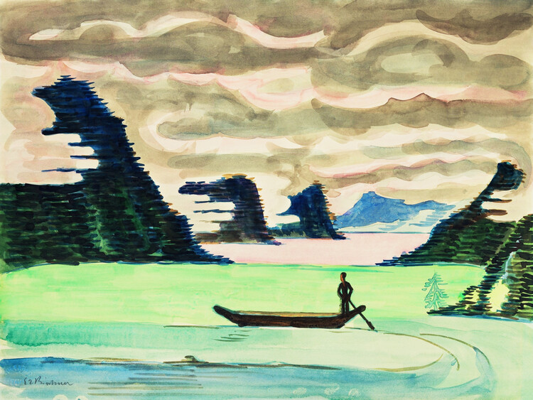 Poster A Man & A Boat