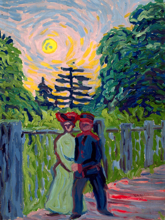 Poster Coupe in the Moonlight