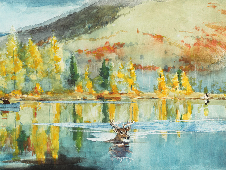 Canvas Print An October Day