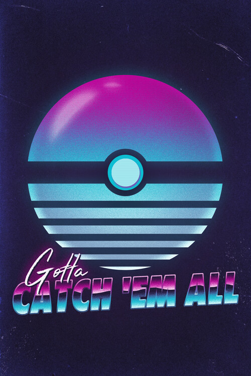 Poster Neon Ball