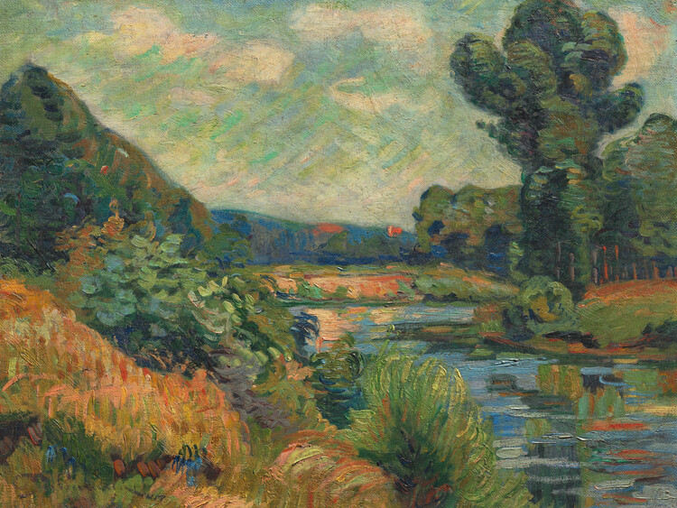 Levně Plakát, Obraz - The Banks of the marne at Charenton, Armand Guillaumin, 40 × 30 cm