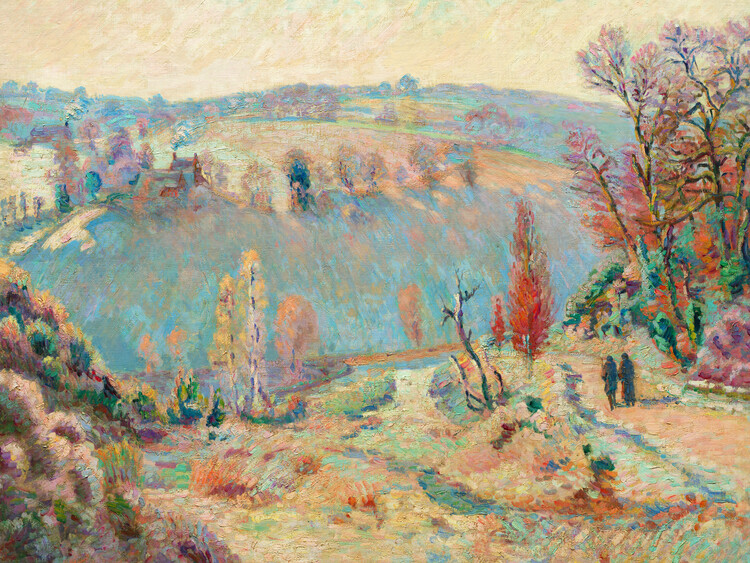 Poster Valley of the Sédelle at Pont Charraud