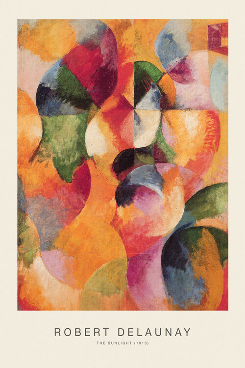 Canvas Print The Sunlight (Special Edition) - Robert Delaunay