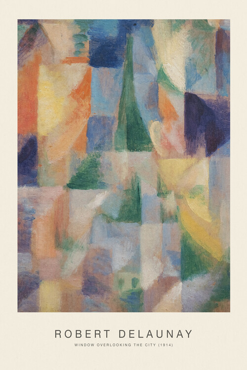 Plakát Window Overlooking the City (Special Edition) - Robert Delaunay