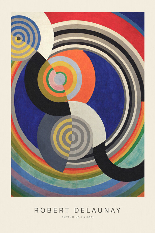 Poster Rhythm No.2 (Special Edition) - Robert Delaunay