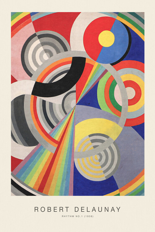 Poster Rhythm No.1 (Special Edition) - Robert Delaunay