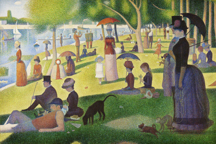 Canvas Print A Sunday on La Grande Jatte