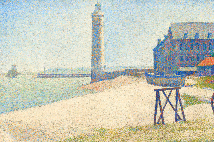 Poster The Lighthouse at Honfleur