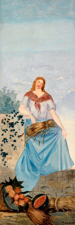 Poster The Four Seasons (Summer) - Paul Cézanne