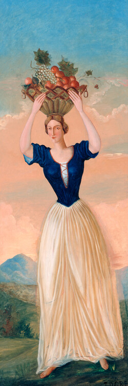 Poster The Four Seasons (Autumn) - Paul Cézanne