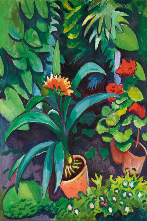 Plakat Flowers in the Garden