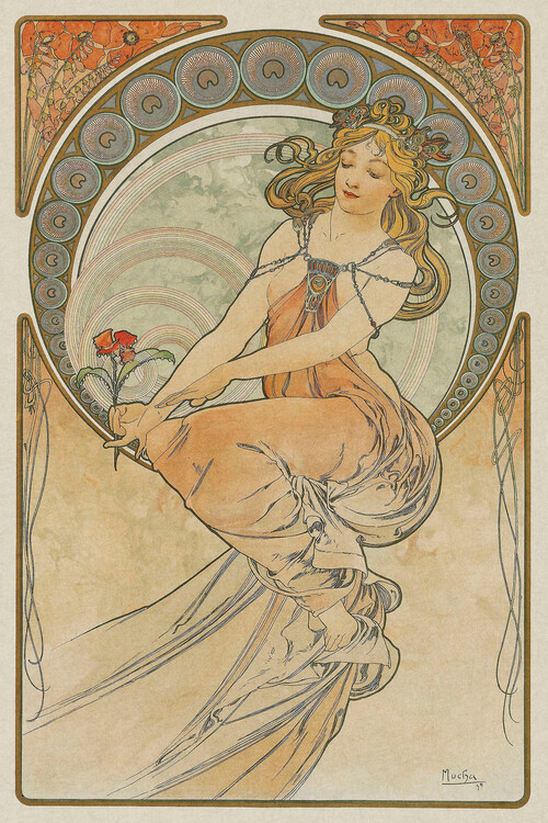 Poster The Arts: Painting (1898)