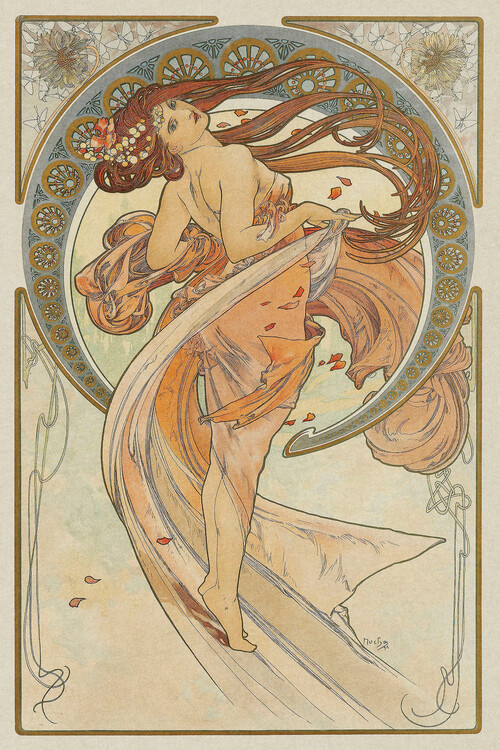 Принти на полотні The Arts: Dance (1898)