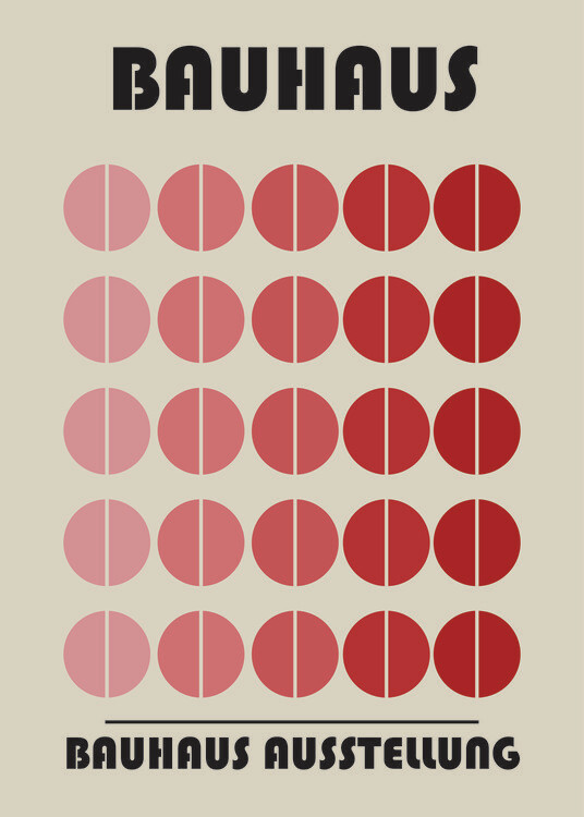 Plakat Bauhaus Ausstellung