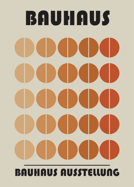 Plakat Bauhaus Ausstellung