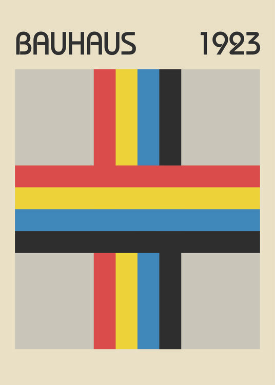 Plakat Bauhaus 1923