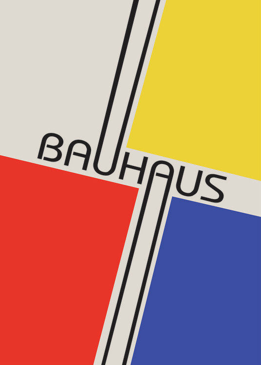 Plakat Bauhaus