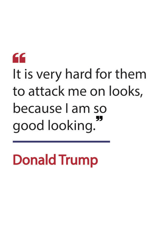 Plakat Donald Trump
