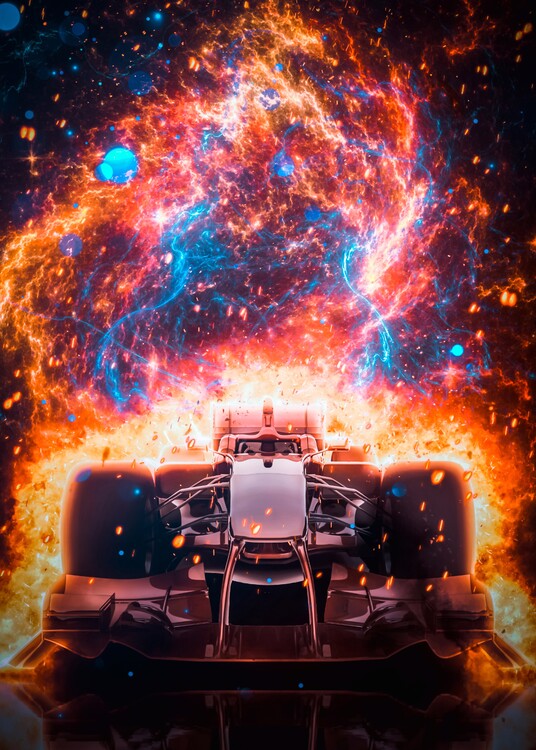 Poster Formula One On Galaxy fire