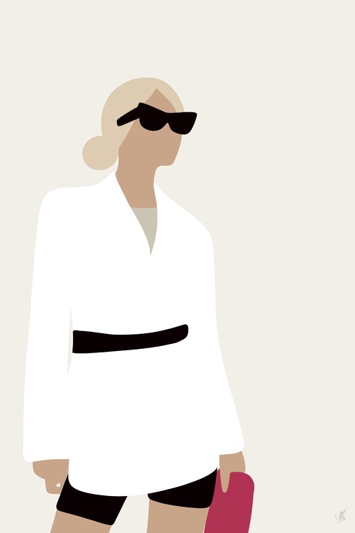 Плакат Mrs. white