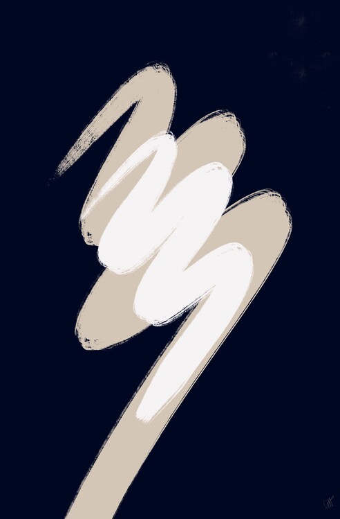 Плакат Scandi abstract #1