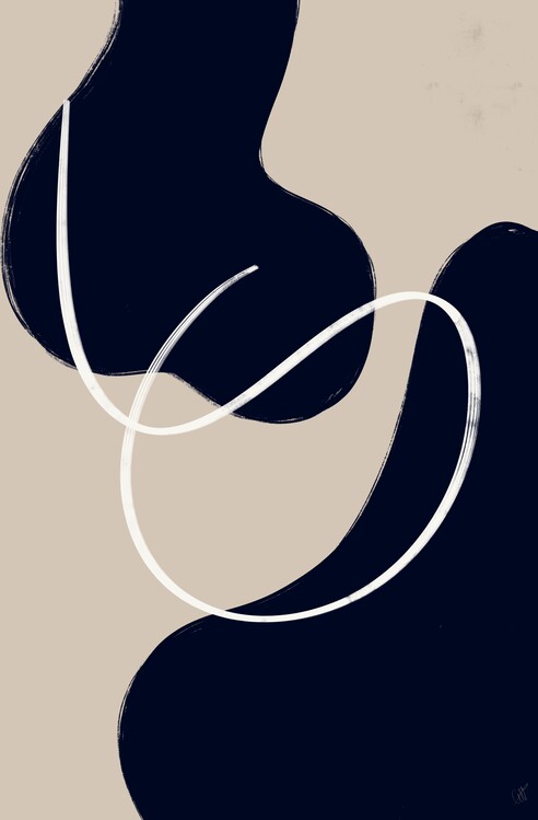 Плакат Scandi abstract #2