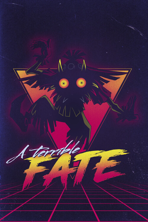 Plakat A terrible fate