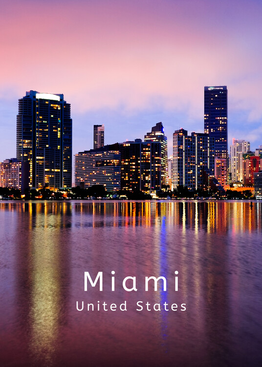 Poster Miami America United States