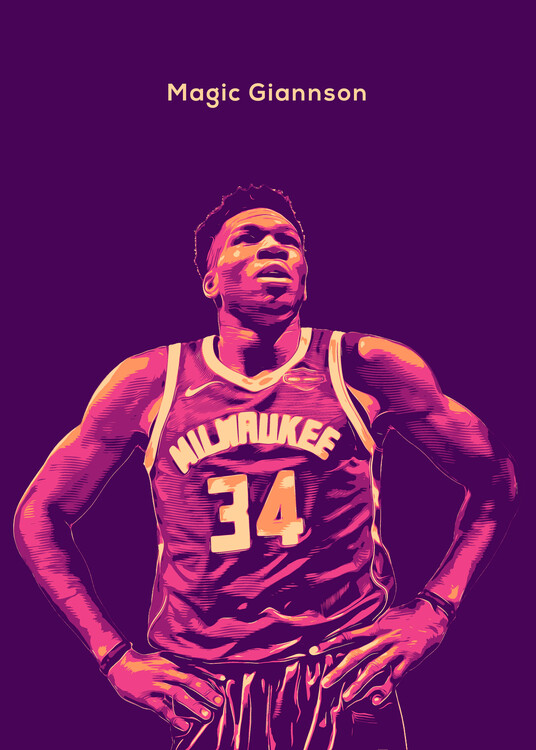 Poster Basketball Players