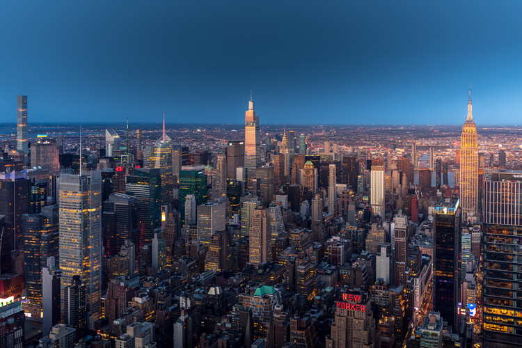 Poster Manhattan At Dusk