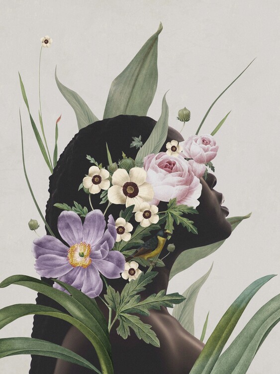 Poster Purple flower