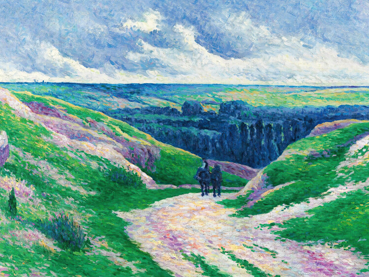 Плакат Landscape Near Moulineux Sur Oise