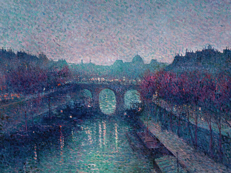 Плакат The Pont-Neuf, The Seine