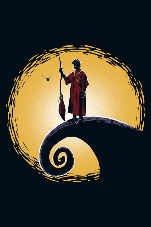 Плакат Quidditch before Christmas