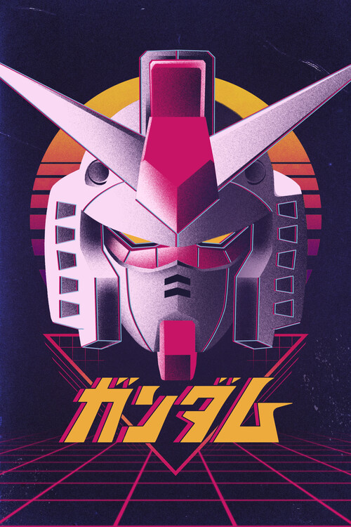 Plakat Retro RX-78-2