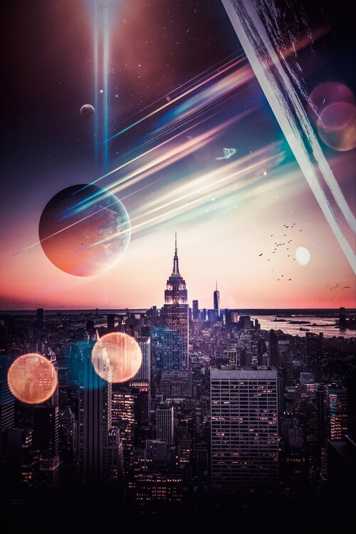 Plakát Top of the Space Rock New York