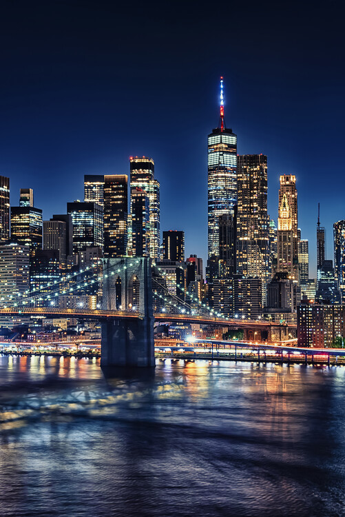 Poster Manhattan At Dusk