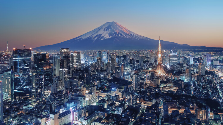 Αφίσα Tokyo At Dusk